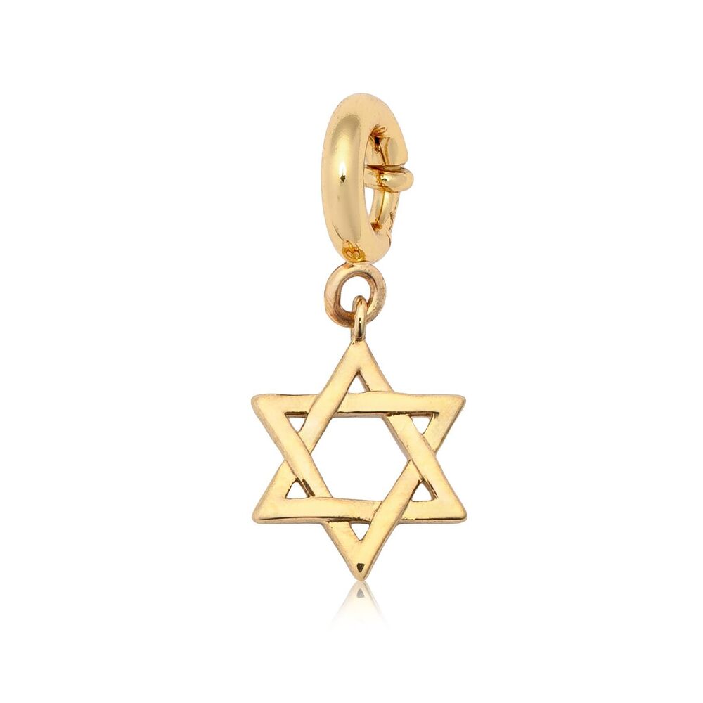 9724 Star of David Charm Customizable Jewelry for Bracelets Necklaces